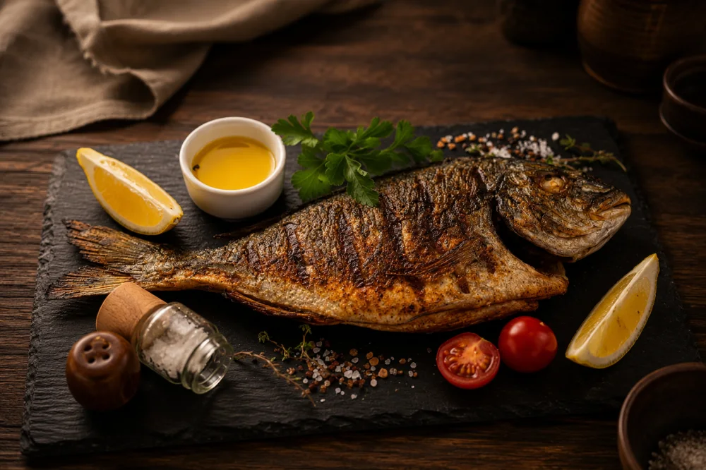 Fischgericht (Dorade)